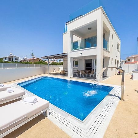 Geo Panoramic Villa +Pool +Game Room +Gym Protaras Extérieur photo