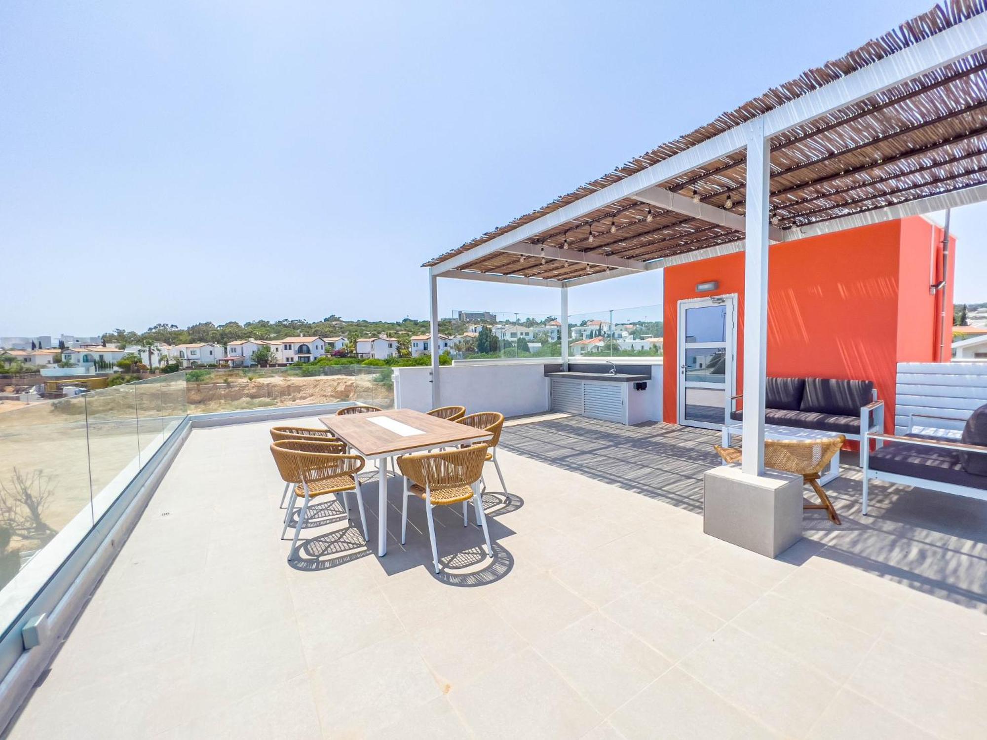 Geo Panoramic Villa +Pool +Game Room +Gym Protaras Extérieur photo